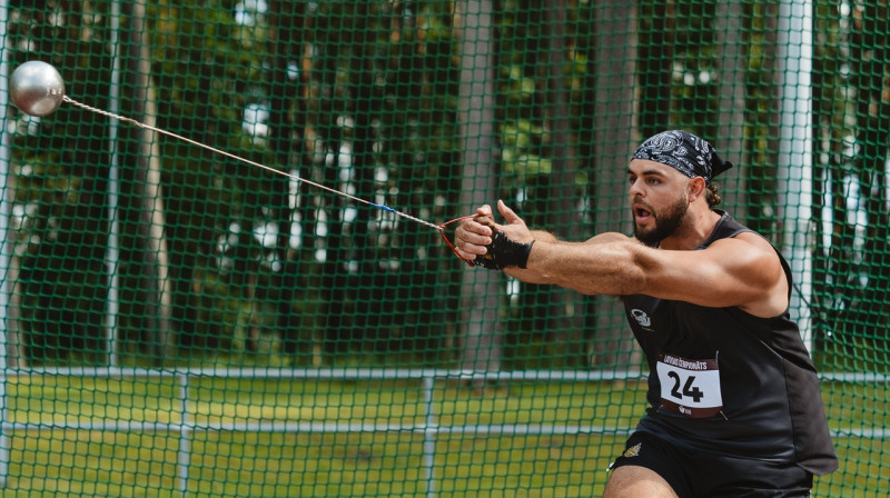 Noa Jirgens. Foto: Guntis Bērziņš, Latvijas Vieglatlētikas savienība