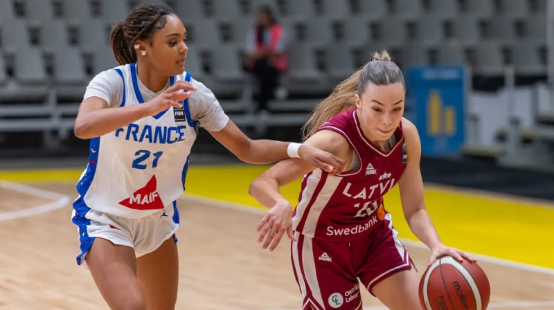 Mila Luzgina 2026. gada 6. augustā. Foto: FIBA