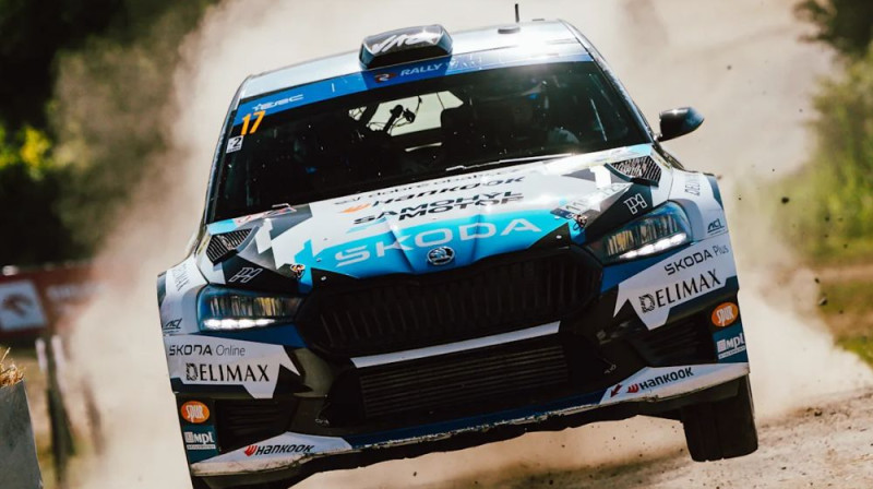 Adams Breziks. Foto: FIA ERC