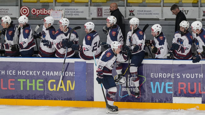 Jelgavas "Zemgales"/LBTU vienība. Foto: Latvijas Hokeja federācija