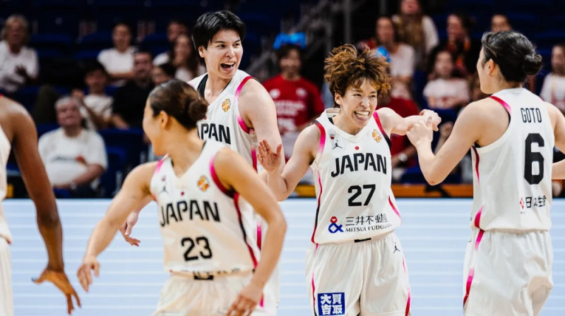 Saki Hajaši: 27 punkti spēlētājai ar 27. numuru. Foto: FIBA