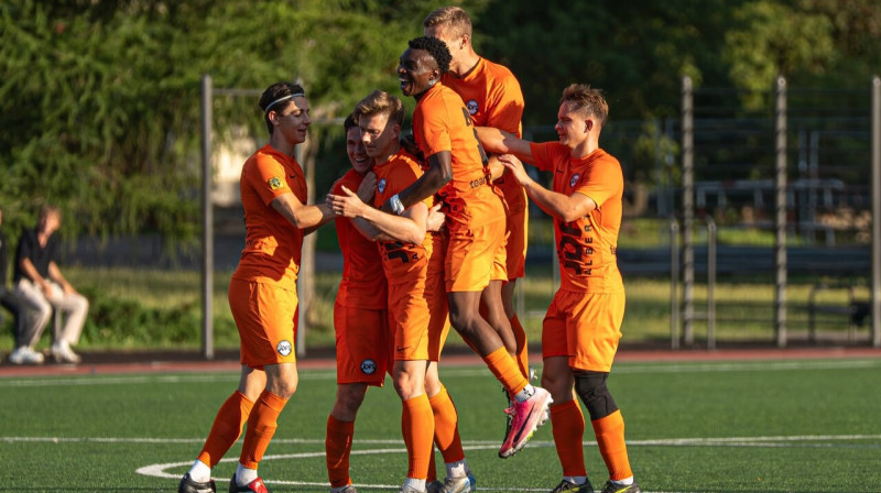 JDFS "Alberts" futbolisti. Foto: JDFS Alberts