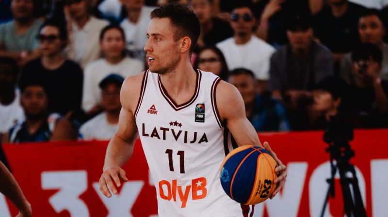 Kristaps Gludītis. Foto: FIBA 3x3