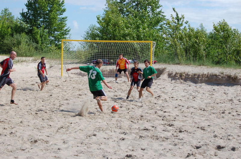 Notiks Latvijas kausa izcīņa pludmales futbolā