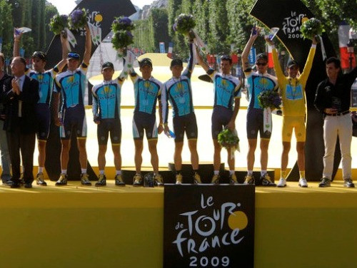 "Astana" "Tour de France" nopelnījusi 700 000 eiro