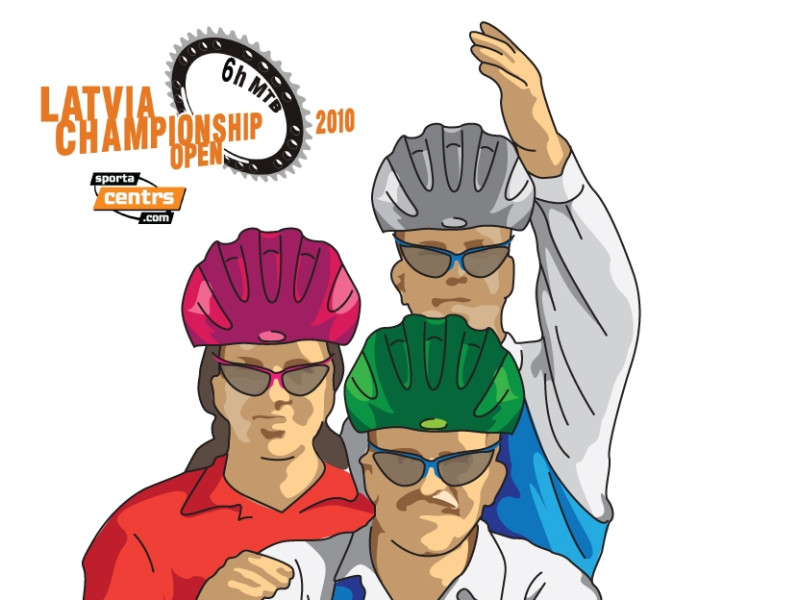 Sportacentrs.com Open 6h MTB brauciena trase iezīmēta