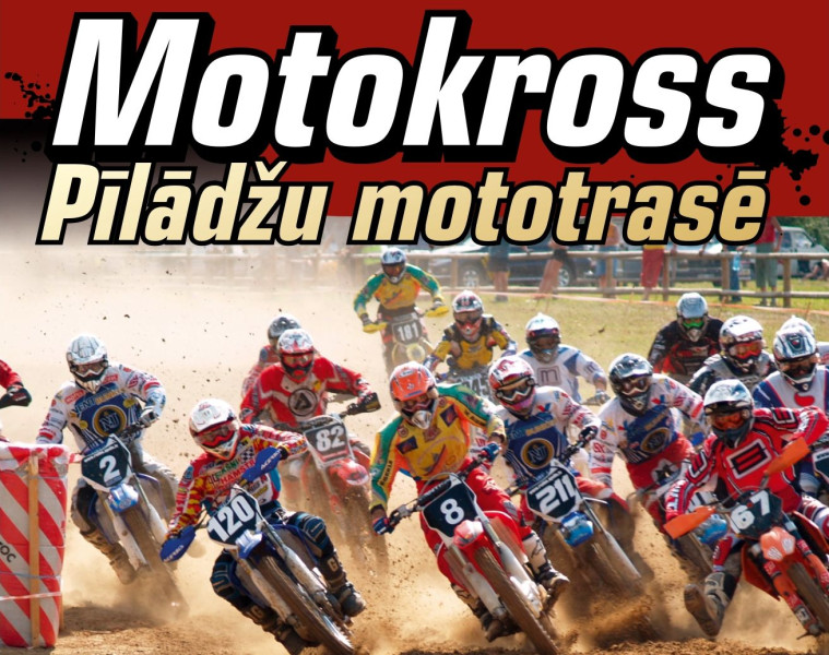 Stelpē startēs Latvijas čempionāts motokrosā