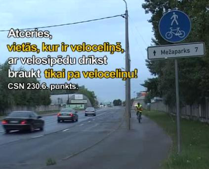 Praktiski ieteikumi drošai velobraukšanai