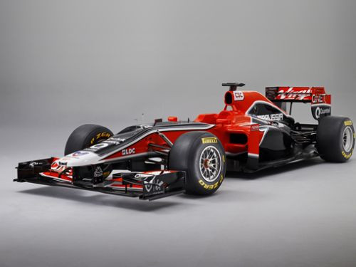 ''Marussia Virgin Racing'' Londonā prezentē jauno ''MVR-02'' modeli