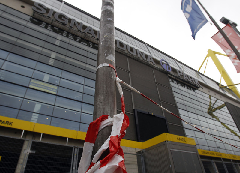 Atrod sprāgstvielas netālu no Dortmundes "Borussia" stadiona