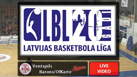 17:00 "Ventspils" - "Barons/O!Karte"