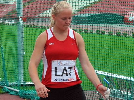 Laura Igaune vēlreiz labo Latvijas rekordu