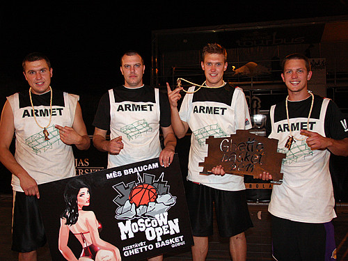 "Armet" aizstāv "Ghetto Basket" čempionu titulu