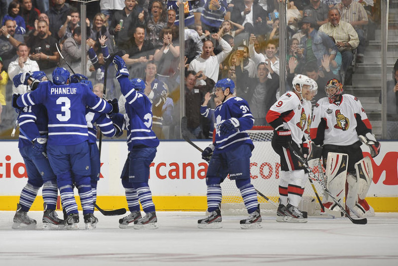 Daugaviņam un "Senators" cīņa pret nestabilo "Maple Leafs"