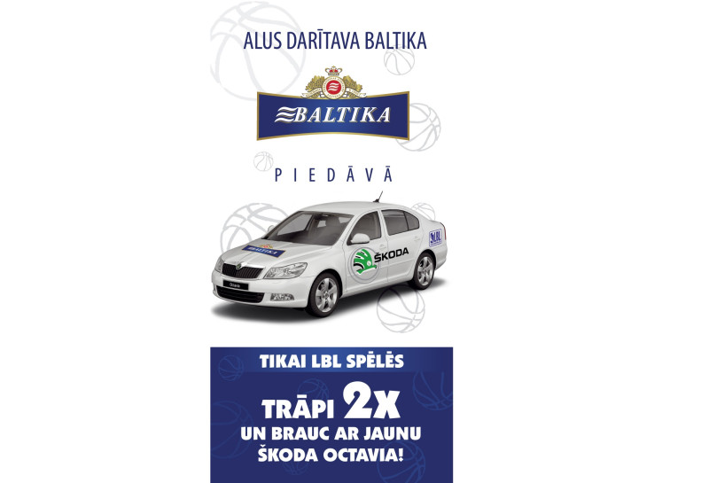 Gribi jaunu autiņu? Skaties LBL spēles, trāpi divreiz – brauc!