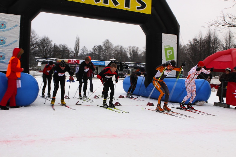 Noskaidroti "Sportland" ziemas kausa ieguvēji slēpošanas sprintā