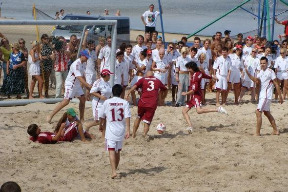 Sāksies Latvijas pludmales futbola čempionāts
