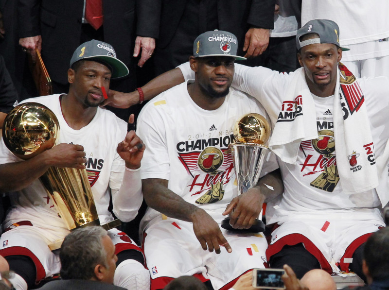 "Heat" otro reizi izcīna NBA titulu, Džeimss ar "triple double" - MVP