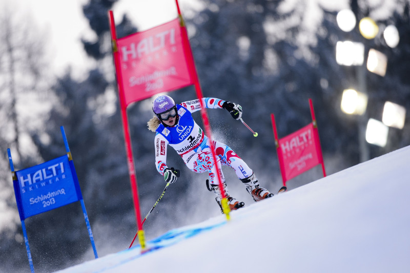 Milzu slalomā dāmām triumfē Vorlē, no Latvijas labākā Gasūna