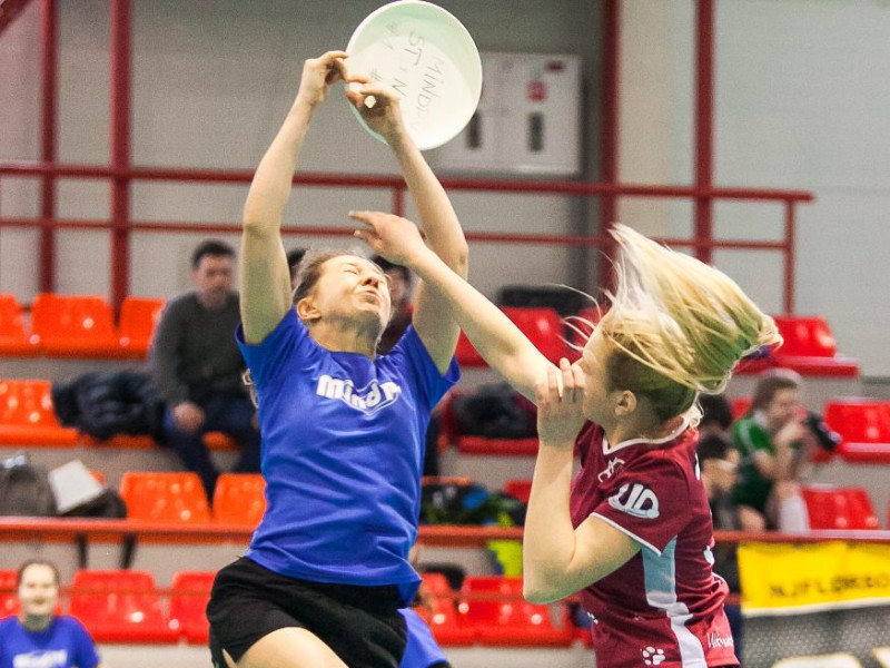 Latvijas frisbija čempionāta telpās regulārā sezona sievietēm noslēgsies Ogrē