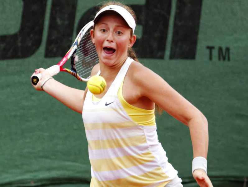 Ostapenko šokējoša sagrāve Eiropas junioru čempionātā