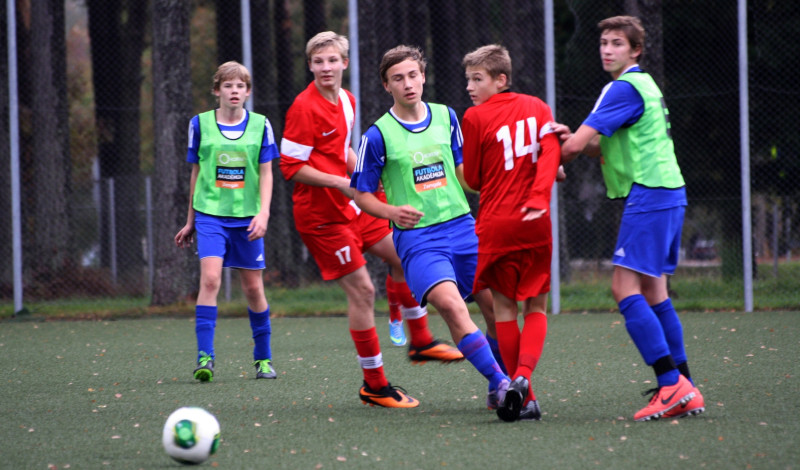 "OKartes" Futbola akadēmijā noskaidrota Latvijas U15 reģionālā simboliskā izlase