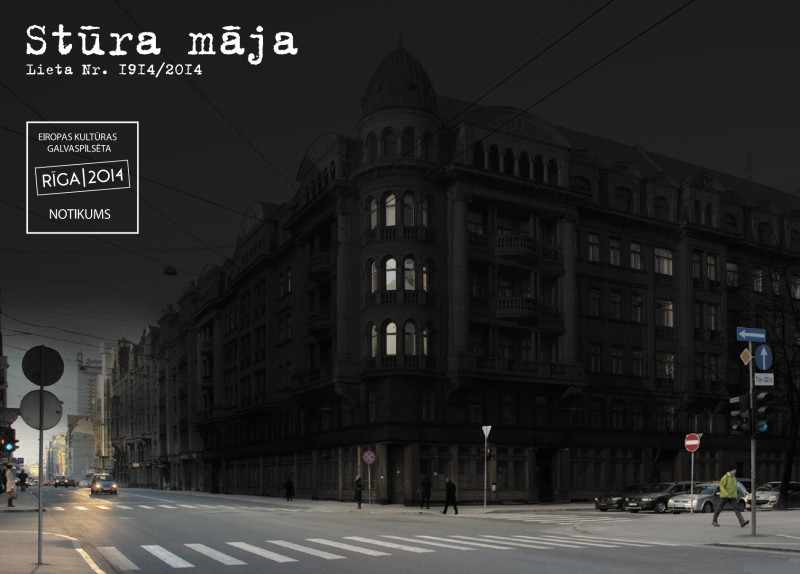 Vēl tikai mēnesi būs skatāma Rīga 2014 ekspozīcija „Stūra māja. Lieta Nr.1914/2014”