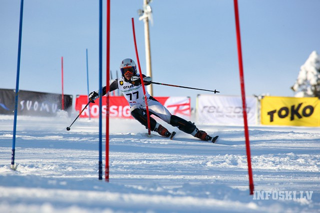 L.Gasūnai otrajā dienā slalomā 5.vieta, sešpadsmitgadīgais Ž.Gedra zem 100 FIS punktiem