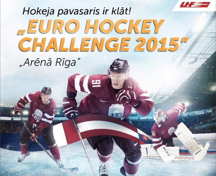 Sākas biļešu tirdzniecība uz „Euro Hockey Challenge” spēlēm „Arēnā Rīga”