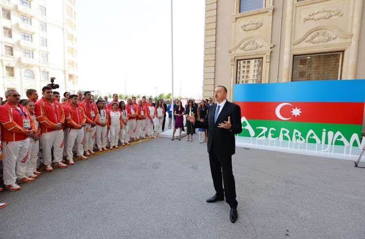 Azerbaidžānas prezidents: "Eiropas spēles parādīs mūsu valsts spēku"