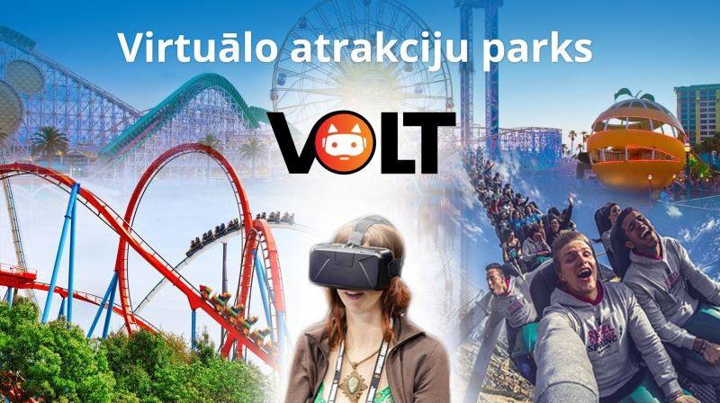 Rīgā atklāts otrais virtuālo atrakciju parks VOLT