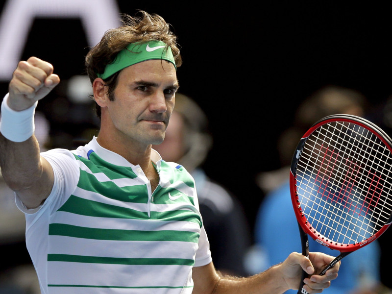 Federers sasniedz 12. "Australian Open" pusfinālu, kur tiksies ar Džokoviču