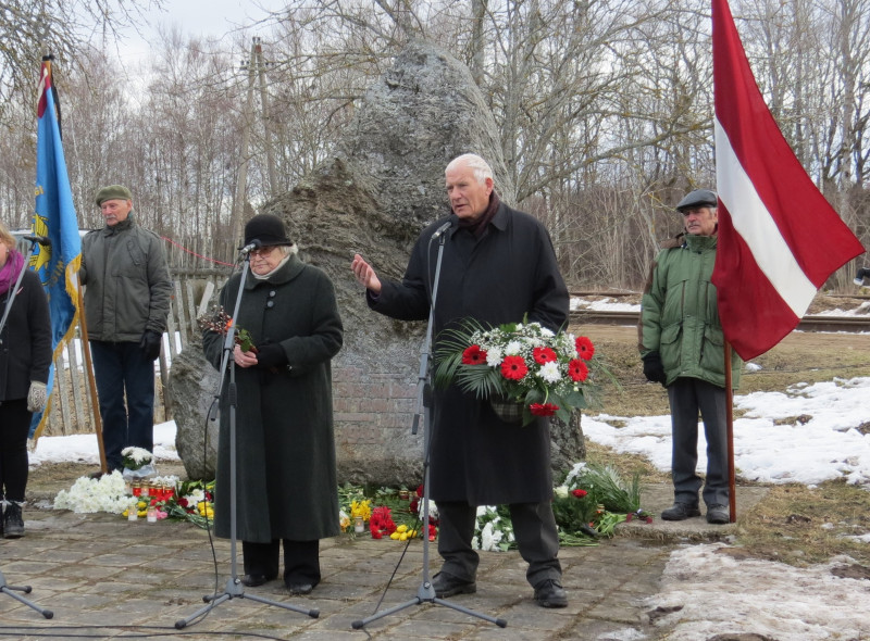 Pieminēs 1949. gada 25. marta deportācijas upurus