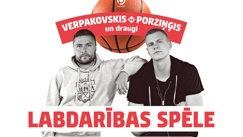 Porziņģa un Verpakovska komandas tiksies basketbola laukumā