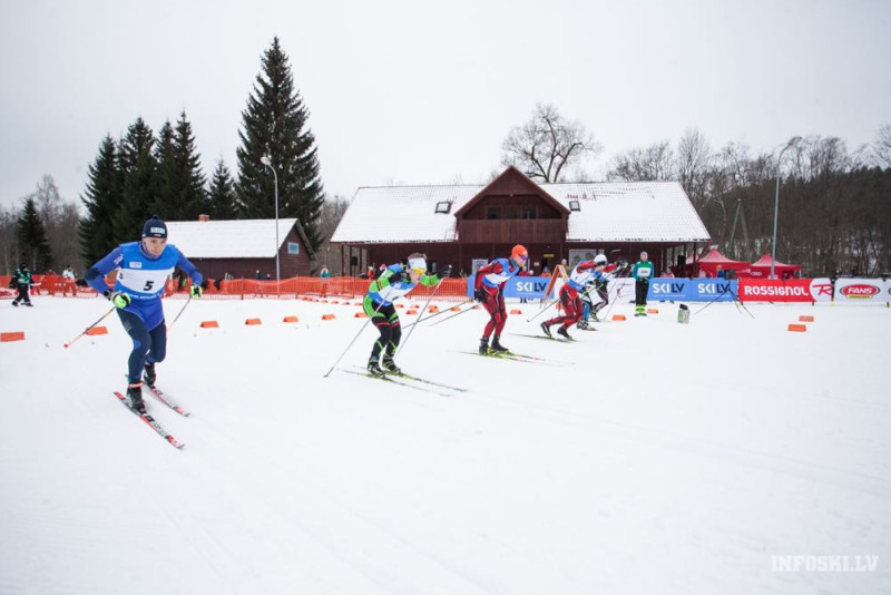 Noslēdzošais Latvijas čempionāta posms slēpošanā Madonā