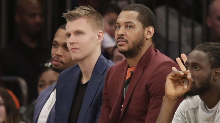 Porziņģis par izlaisto "Knicks" sapulci: "Nav īstais brīdis par to runāt"