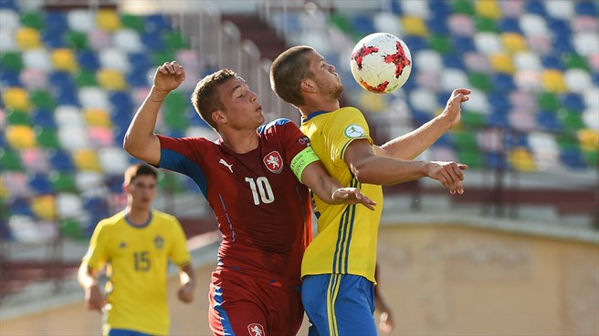 Euro U19: Turnīru ar uzvaru sāk Čehijas futbolisti, Portugāle mazākumā notur uzvaru pret Gruziju