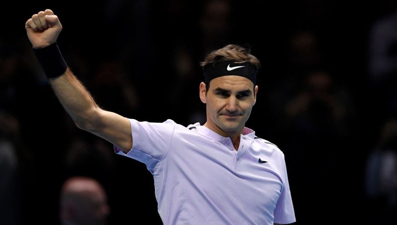 Federers finālturnīra ievadā apspēlē Soku
