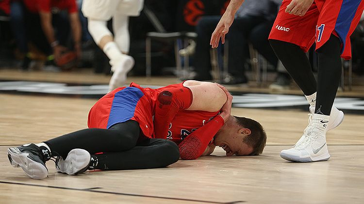 CSKA basketbolistiem dueļos ar "VEF Rīga" traumas dēļ nepalīdzēs Voroncevičs