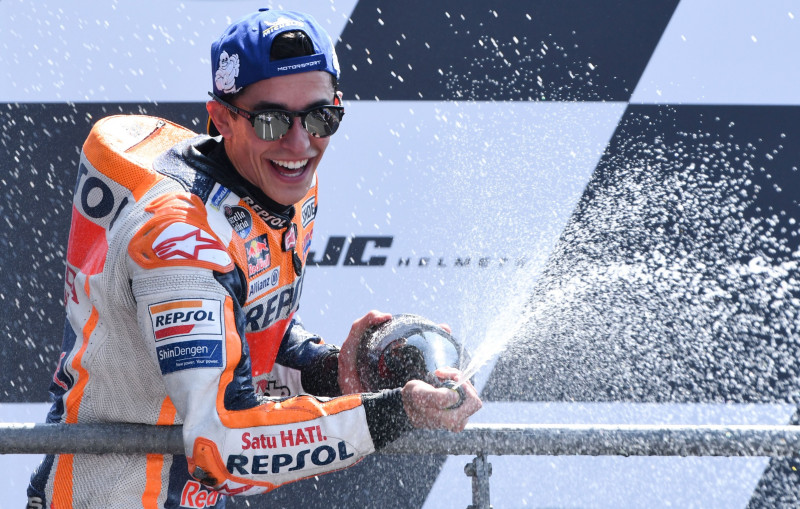 Markess Lemānā izcīna savu trešo "MotoGP" uzvaru pēc kārtas