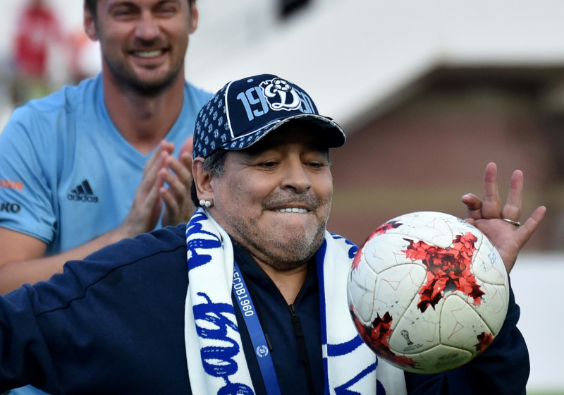 Maradona veselības dēļ pamet Meksikas otrās līgas kluba galvenā trenera krēslu