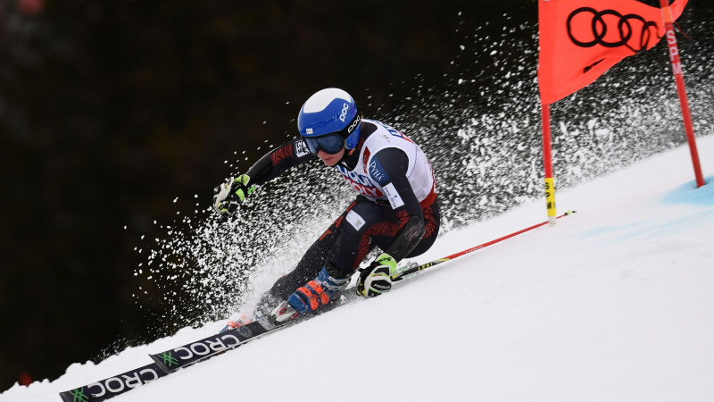 Leldei Gasūnai 45. vieta pasaules čempionāta milzu slalomā