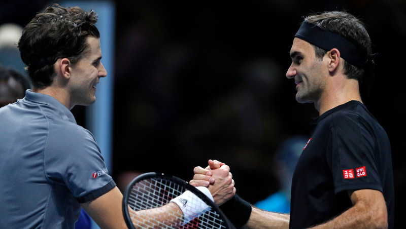 Seškārtējam čempionam Federeram "ATP Finals" sākas ar kārtējo sakāvi pret Tīmu