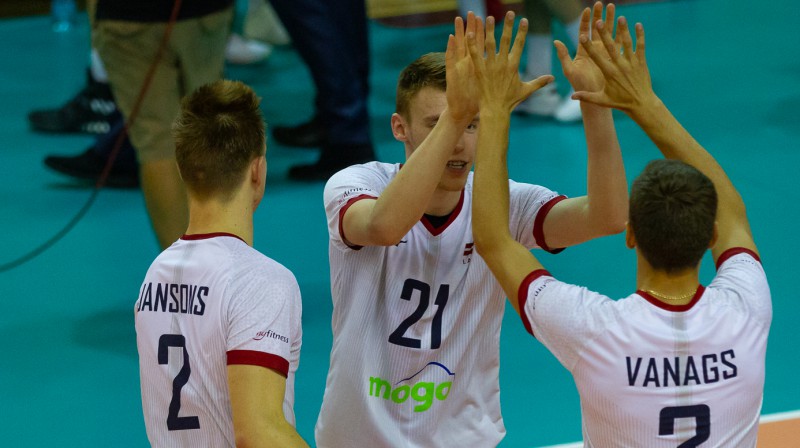 Latvijas volejbola izlases kandidātos EČ kvalifikācijai iekļauti deviņi leģionāri