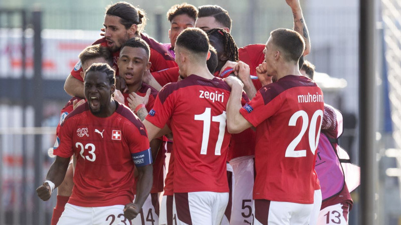 Eiropas U21 čempionātā Šveice šokē angļus, Dānija pārspēj Franciju