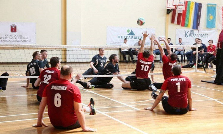 Latvijas izlase desmitniekā Eiropas čempionātā sēdvolejbolā