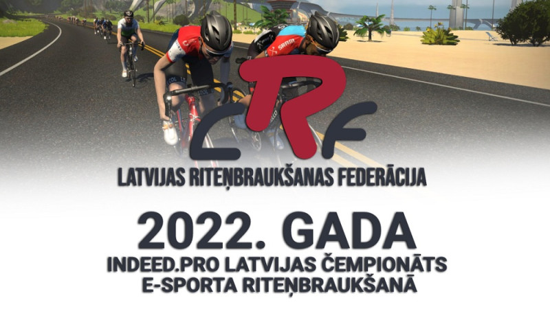 Pirmo reizi vēsturē notiks Latvijas čempionāts e-sporta riteņbraukšanā
