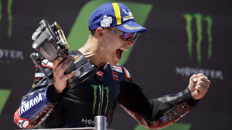 Kvartararo Barselonā izcīna MotoGP sezonas otro uzvaru