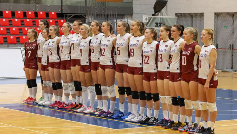 Latvijas volejbolistes EČ kvalifikācijas ietvaros Jelgavā uzņems dānietes