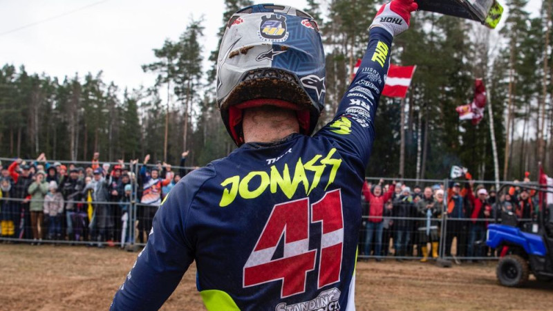 Jonass nākamajā MXGP sezonā startēs ar "Honda" motociklu